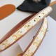 Top Replica Celine Triomphe Medium Belt 25mm with Gold-Finish Buckle