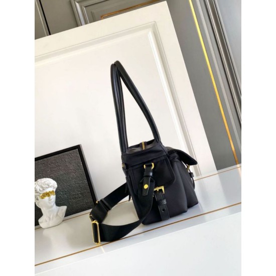 Super Clone Replica Prada Explore Medium Nappa Tote Bag 1BG596 Black Top Replica Prada Explore Medium Nappa Tote Bag 1BG596 Black
