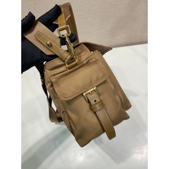 Super Clone Replica Prada Explore Large Nappa Flap Shoulder Bag 1BD391 Brown Top Replica Prada Explore Large Nappa Flap Shoulder Bag 1BD391 Brown