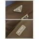 Super Clone Replica Prada Explore Re-Nylon medium shoulder bag with flap 1BD394 brown Top Replica Prada Explore Re-Nylon medium shoulder bag with flap 1BD394 brown