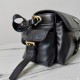 Top Replica Prada Explore medium shoulder bag with flap 1BD394 black