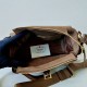 Top Replica Prada Explore medium crossbody bag with suede flap brown