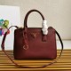 Super Clone Replica Prada Galleria Saffiano handbag small/medium/large burgundy Top Replica Prada Galleria Saffiano handbag small/medium/large burgundy