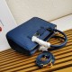 Super Clone Replica Prada Galleria Saffiano handbag small/medium/large blue Top Replica Prada Galleria Saffiano handbag small/medium/large blue