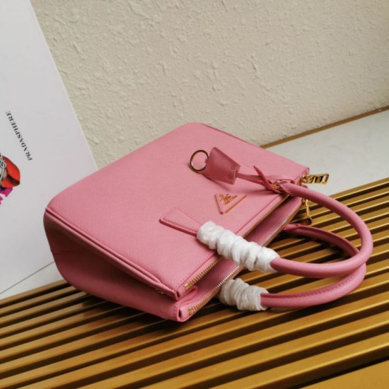 Super Clone Replica Prada Galleria Saffiano handbag small/medium/large red Top Replica Prada Galleria Saffiano handbag small/medium/large red