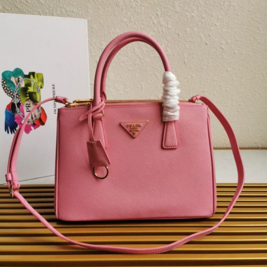 Super Clone Replica Prada Galleria Saffiano handbag small/medium/large red Top Replica Prada Galleria Saffiano handbag small/medium/large red