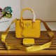 Super Clone Replica Prada Galleria Saffiano handbag small/medium/large yellow Top Replica Prada Galleria Saffiano handbag small/medium/large yellow