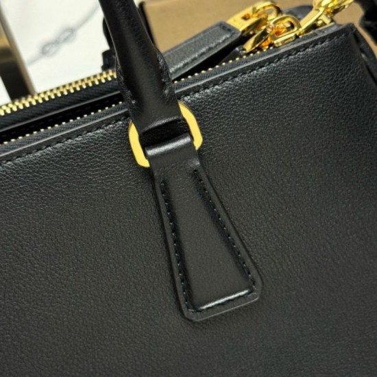 Super Clone Replica Prada Galleria Saffiano medium tote bag 1BA457 black Top Replica Prada Galleria Saffiano medium tote bag 1BA457 black