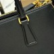 Super Clone Replica Prada Galleria Saffiano medium tote bag 1BA457 black Top Replica Prada Galleria Saffiano medium tote bag 1BA457 black