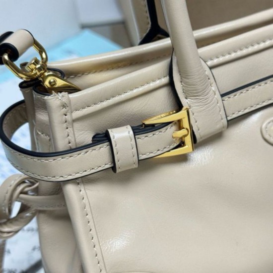 Super Clone Replica Prada Bonnie mini handbag 1BA486 Beige Top Replica Prada Bonnie mini handbag 1BA486 Beige