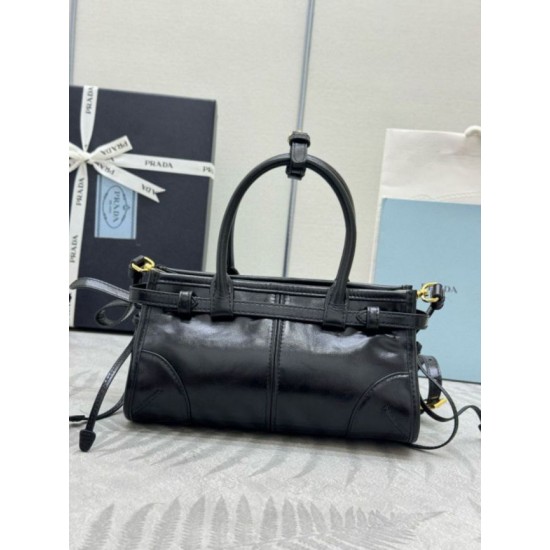 Super Clone Replica Prada Bonnie Mini Handbag 1BA486 Black Top Replica Prada Bonnie Mini Handbag 1BA486 Black