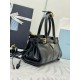 Super Clone Replica Prada Bonnie Mini Handbag 1BA486 Black Top Replica Prada Bonnie Mini Handbag 1BA486 Black