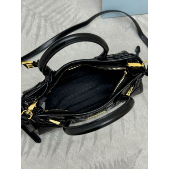 Super Clone Replica Prada Bonnie Mini Handbag 1BA486 Black Top Replica Prada Bonnie Mini Handbag 1BA486 Black