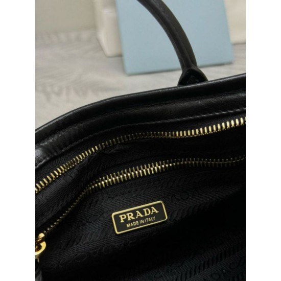 Super Clone Replica Prada Bonnie Mini Handbag 1BA486 Black Top Replica Prada Bonnie Mini Handbag 1BA486 Black