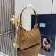 Top Replica Prada Re-Edition 2005 Re-Nylon Saffiano Mini Hobo Bag 1N204M Brown