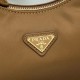 Top Replica Prada Re-Edition 2005 Re-Nylon Saffiano Mini Hobo Bag 1N204M Brown
