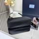 Top Replica Prada Re-Edition 2005 Re-Nylon Saffiano Mini Hobo Bag 1N204M Black