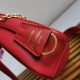 AAA Replica Prada Saffiano Leather Handbag/Hobo Bag Re-Edition 2005 Red 1:1 Replica Prada Saffiano Leather Handbag/Hobo Bag Re-Edition 2005 Red Knockoff