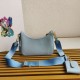 AAA Replica Prada Saffiano Leather Handbag/Hobo Bag Re-Edition 2005 Blue 1:1 Replica Prada Saffiano Leather Handbag/Hobo Bag Re-Edition 2005 Blue Knockoff