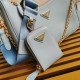 AAA Replica Prada Saffiano Leather Handbag/Hobo Bag Re-Edition 2005 Blue 1:1 Replica Prada Saffiano Leather Handbag/Hobo Bag Re-Edition 2005 Blue Knockoff