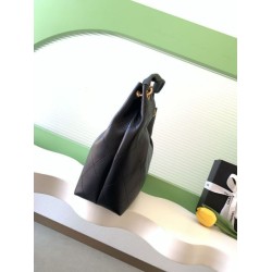 AAA Replica Chanel 26C Dumpling Hobo Bag AS5978 Black 1:1 Replica Chanel 26C Dumpling Hobo Bag AS5978 Black Knockoff