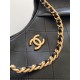 1:1 Replica Chanel 26C Dumpling Hobo Bag AS5978 Black Knockoff