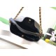 1:1 Replica Chanel 26C Dumpling Hobo Bag AS5978 Black Knockoff