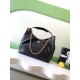 1:1 Replica Chanel 26C Dumpling Hobo Bag AS5978 Black Knockoff