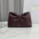 AAA Replica Dior Bow Small/Medium Crossbody Bag with Gold Finish Coffee 1:1 Replica Dior Bow Small/Medium Crossbody Bag with Gold Finish Coffee Knockoff