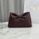 AAA Replica Dior Bow Small/Medium Crossbody Bag with Gold Finish Coffee 1:1 Replica Dior Bow Small/Medium Crossbody Bag with Gold Finish Coffee Knockoff