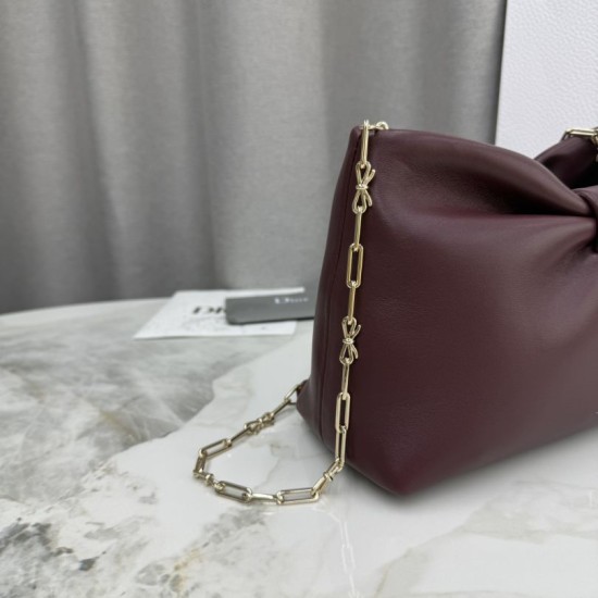 AAA Replica Dior Bow Small/Medium Crossbody Bag with Gold Finish Coffee 1:1 Replica Dior Bow Small/Medium Crossbody Bag with Gold Finish Coffee Knockoff