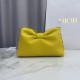 AAA Replica Dior Bow Small/Medium Crossbody Bag with Gold Finish Yellow 1:1 Replica Dior Bow Small/Medium Crossbody Bag with Gold Finish Yellow Knockoff