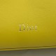 AAA Replica Dior Bow Small/Medium Crossbody Bag with Gold Finish Yellow 1:1 Replica Dior Bow Small/Medium Crossbody Bag with Gold Finish Yellow Knockoff