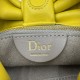AAA Replica Dior Bow Small/Medium Crossbody Bag with Gold Finish Yellow 1:1 Replica Dior Bow Small/Medium Crossbody Bag with Gold Finish Yellow Knockoff