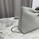 AAA Replica Dior Bow Small/Medium Crossbody Bag with Gold Finish Grey 1:1 Replica Dior Bow Small/Medium Crossbody Bag with Gold Finish Grey Knockoff