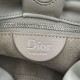 AAA Replica Dior Bow Small/Medium Crossbody Bag with Gold Finish Grey 1:1 Replica Dior Bow Small/Medium Crossbody Bag with Gold Finish Grey Knockoff