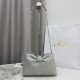 AAA Replica Dior Bow Small/Medium Crossbody Bag with Gold Finish Grey 1:1 Replica Dior Bow Small/Medium Crossbody Bag with Gold Finish Grey Knockoff