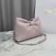 AAA Replica Dior Bow Small/Medium Crossbody Bag with Gold Finish Rose 1:1 Replica Dior Bow Small/Medium Crossbody Bag with Gold Finish Rose Knockoff