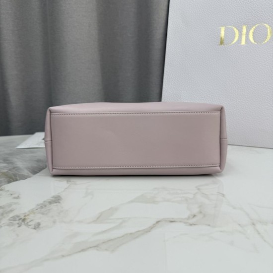 AAA Replica Dior Bow Small/Medium Crossbody Bag with Gold Finish Rose 1:1 Replica Dior Bow Small/Medium Crossbody Bag with Gold Finish Rose Knockoff