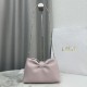 AAA Replica Dior Bow Small/Medium Crossbody Bag with Gold Finish Rose 1:1 Replica Dior Bow Small/Medium Crossbody Bag with Gold Finish Rose Knockoff