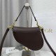 AAA Replica Dior Saddle Bag Brown Grained Calfskin 1:1 Replica Dior Saddle Bag Brown Grained Calfskin Knockoff