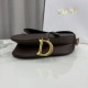 AAA Replica Dior Saddle Bag Brown Grained Calfskin 1:1 Replica Dior Saddle Bag Brown Grained Calfskin Knockoff