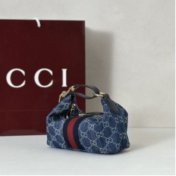 1:1 Replica Gucci Mini Vanity Bag 861775 Blue Knockoff