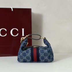 1:1 Replica Gucci Mini Vanity Bag 861775 Blue Knockoff