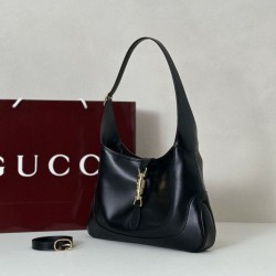 AAA Replica Gucci Jackie 1961 Medium Shoulder Bag 863136 Black 1:1 Replica Gucci Jackie 1961 Medium Shoulder Bag 863136 Black Knockoff