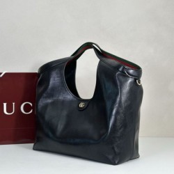 1:1 Replica Gucci Giglio Large Tote Bag 853971 Black Knockoff