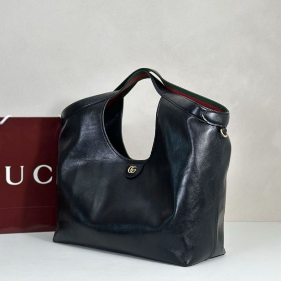 AAA Replica Gucci Giglio Large Tote Bag 853971 Black 1:1 Replica Gucci Giglio Large Tote Bag 853971 Black Knockoff
