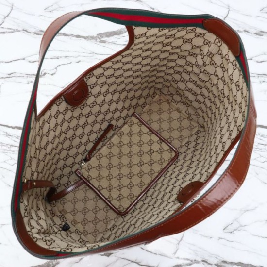 1:1 Replica Gucci Giglio Large Tote Bag 853971 Burgundy Knockoff
