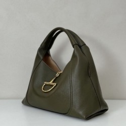 1:1 Replica Gucci 837466 Softbit Maxi Shoulder Bag Moss Green Knockoff