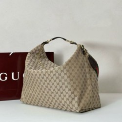 1:1 Replica Gucci 864485 Brera Shoulder Bag Men's Large Brown Knockoff